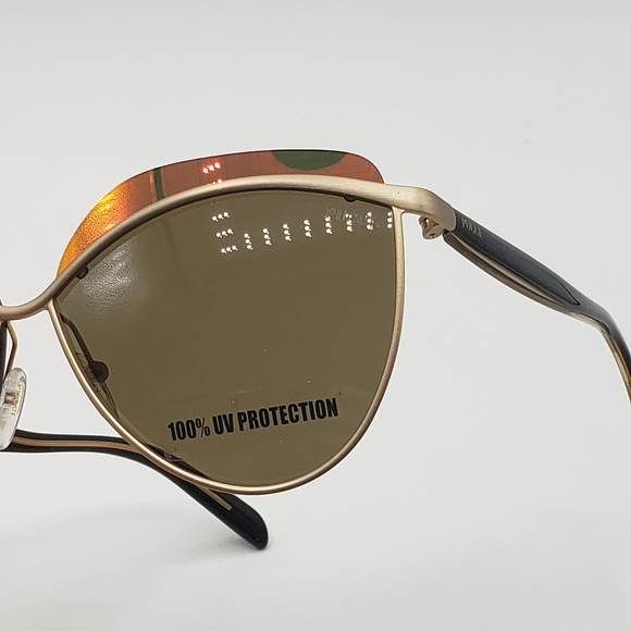 Emilio Pucci 60mm Rounded Sunglasses Matte gold/Pink